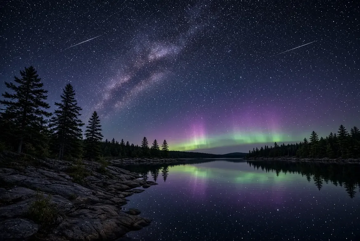 Stargazing in the North: Dark Sky Watching on Badger Lake