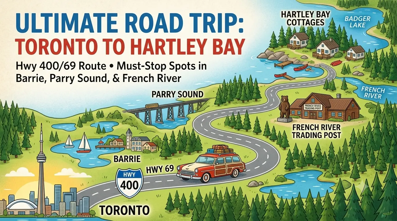 The Ultimate Toronto to Hartley Bay Cottages Road Trip Itinerary
